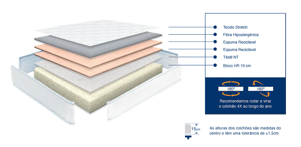 Colchão Molaflex Júnior Sense 2