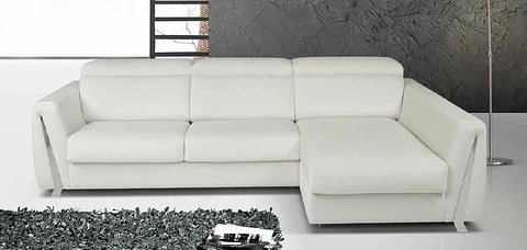 Sofa + Vintage Chaise Longue