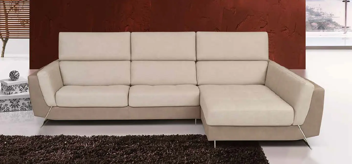 Sofá + Chaise Longue Lux 1