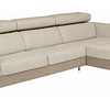 Sofa + Chaise Longue Lux