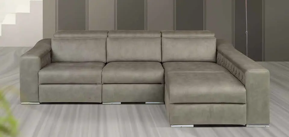 Sofá + Chaise Longue Milan 1