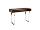 Walnut and Stainless Steel Console - thumbnail 1