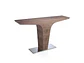 Walnut veneered Console - thumbnail 1
