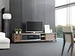 Walnut veneer TV cabinet - thumbnail 3