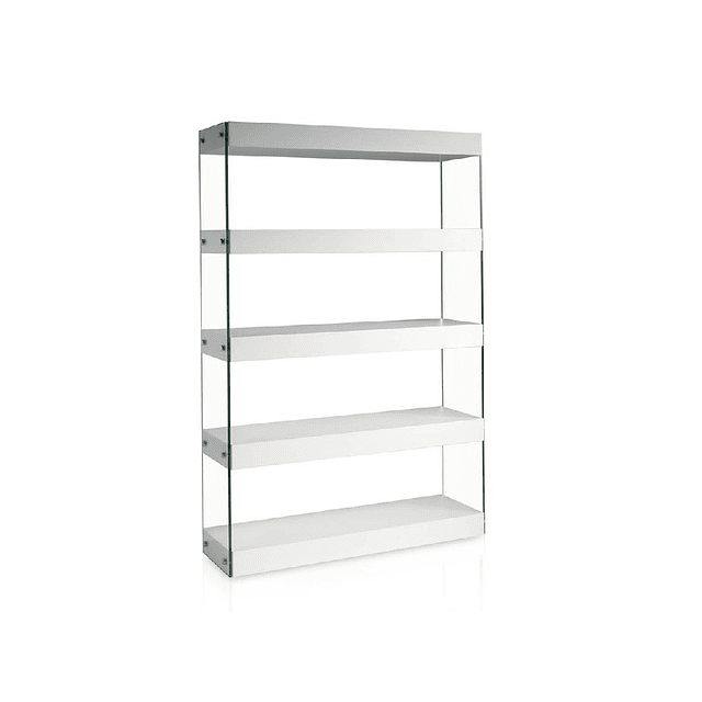 Bookcase with glass sides 1110F