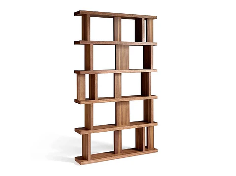 Biblioteca de chapa de nogal N5400