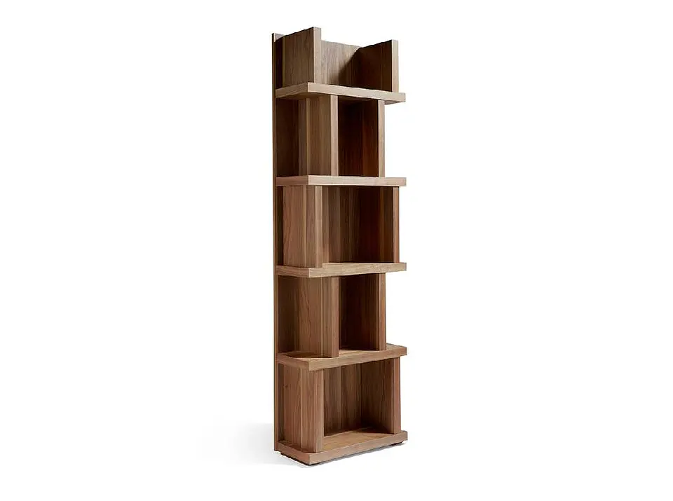 Librería de chapa de nogal N5405 1