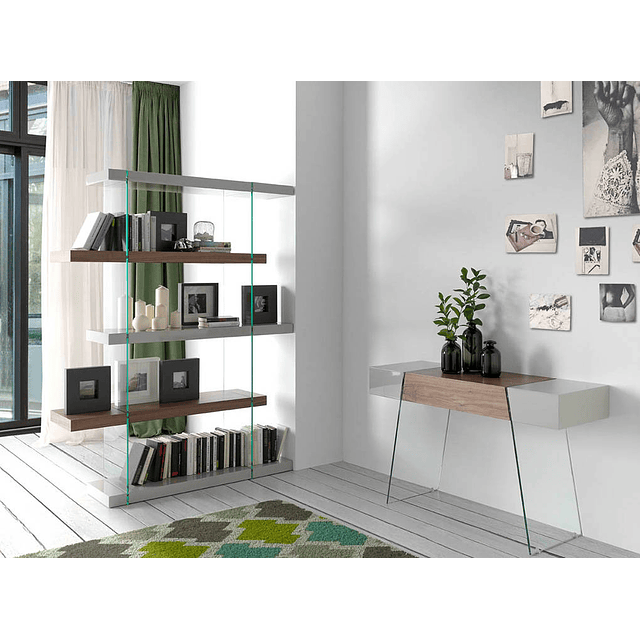 Glass bookcase SC001