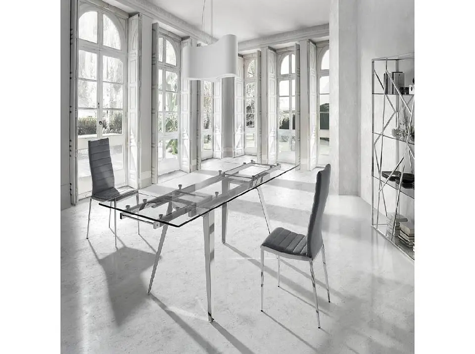 Mesa de comedor extensible 2048 3