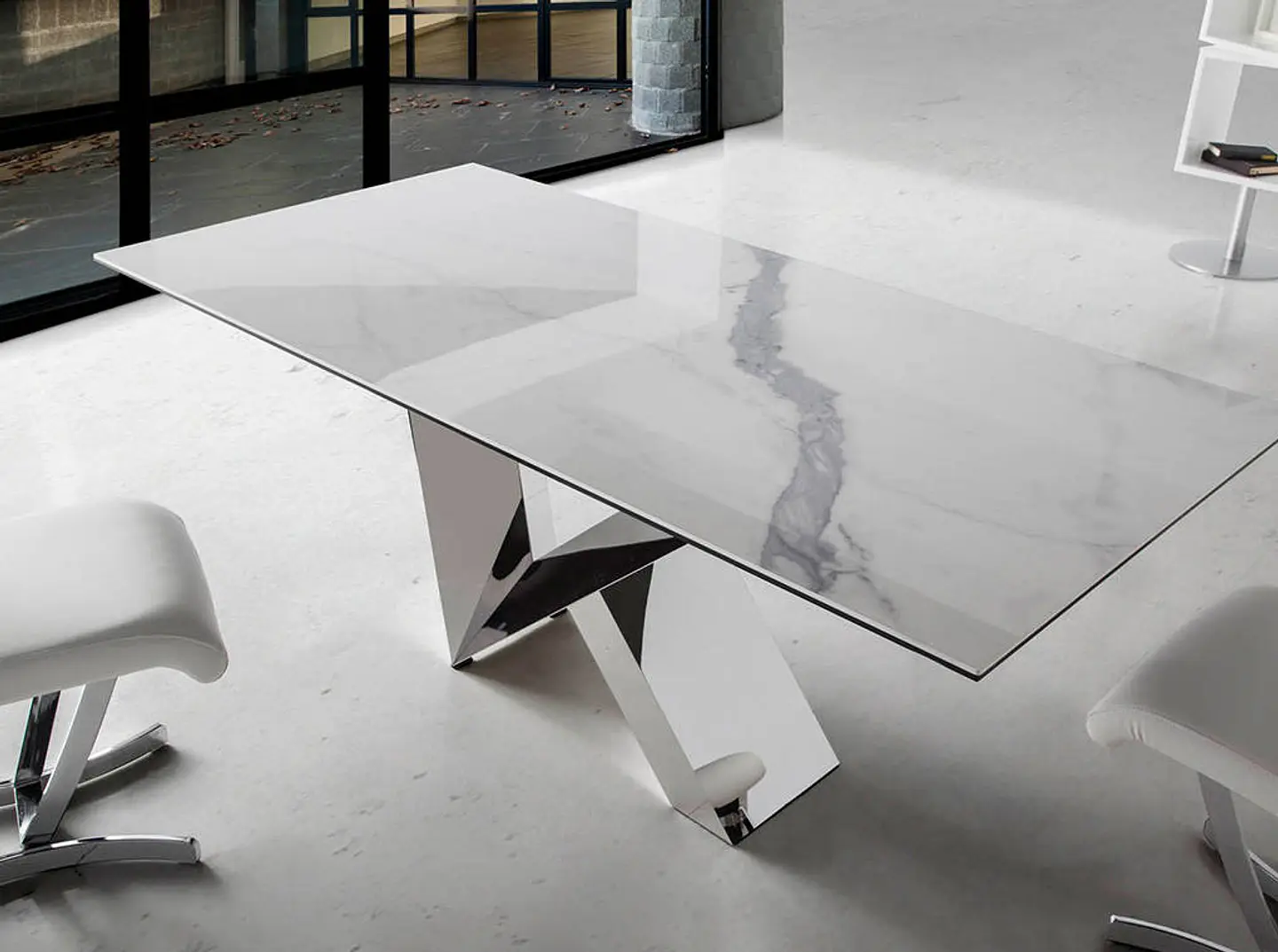 Mesa de comedor de mármol 998 2