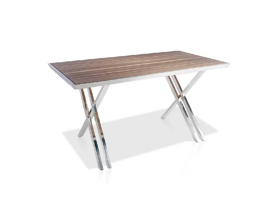 Mesa de oficina BZ511 Nogueira 1