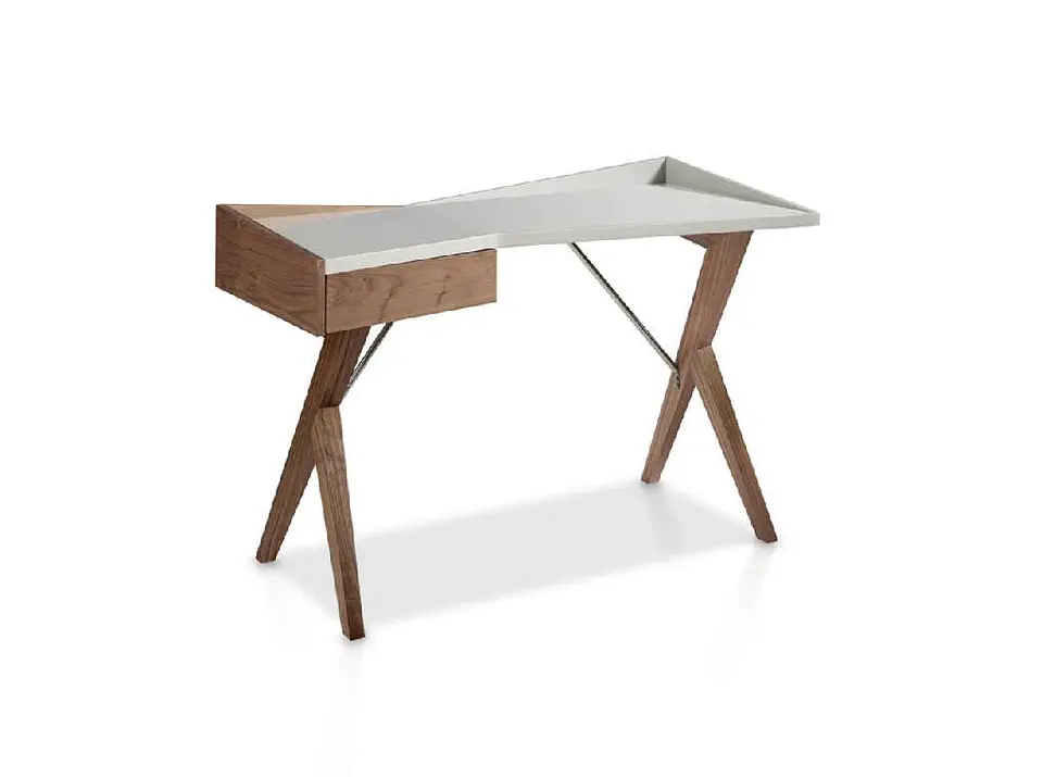 Table de bureau W1010 Nogueira 1