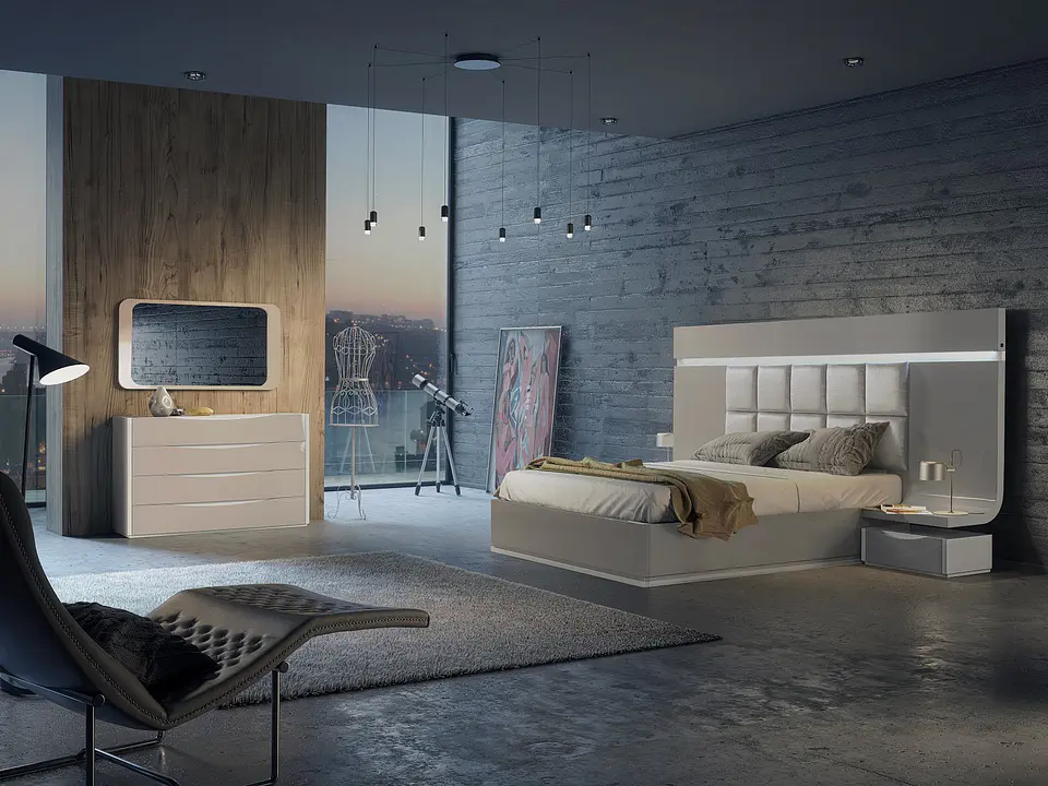 Charles Collection Bright White / Bright Chambre Capuccino 1