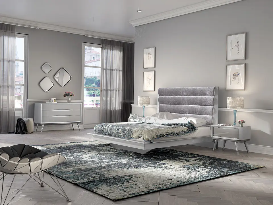 Charlotte Collection White / Capuccino Gloss 1