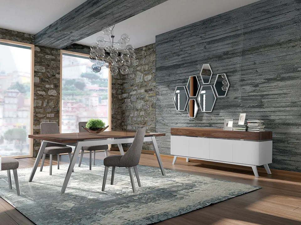 Salle à manger de la collection minimaliste 1