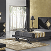 Bedroom Black Gloss / Gold M183