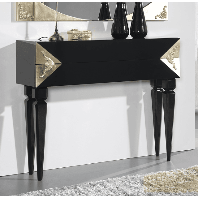 Console Black Gloss / Gold M190.475