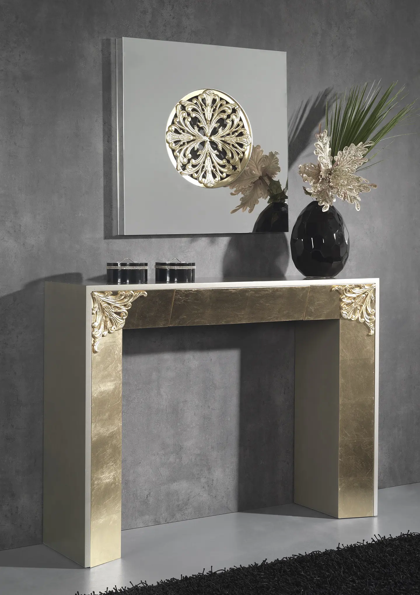 Console Champagne Brillant/Or M198 1