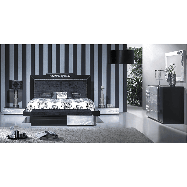 Chambre Noir / Argent M165