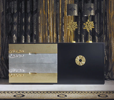 Sideboard Mate Black / Gold M169