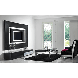 Living Room Mate Black / Silver M170