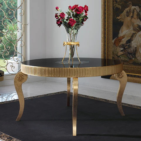 Black / Gold Table M173