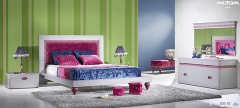 Pink Children's Room M182