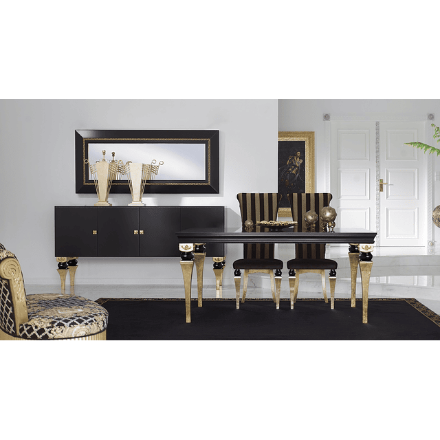 Dining Room Black / Gold M152