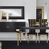 Dining Room Black / Gold M152
