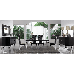 Dining Room Black / Silver M153