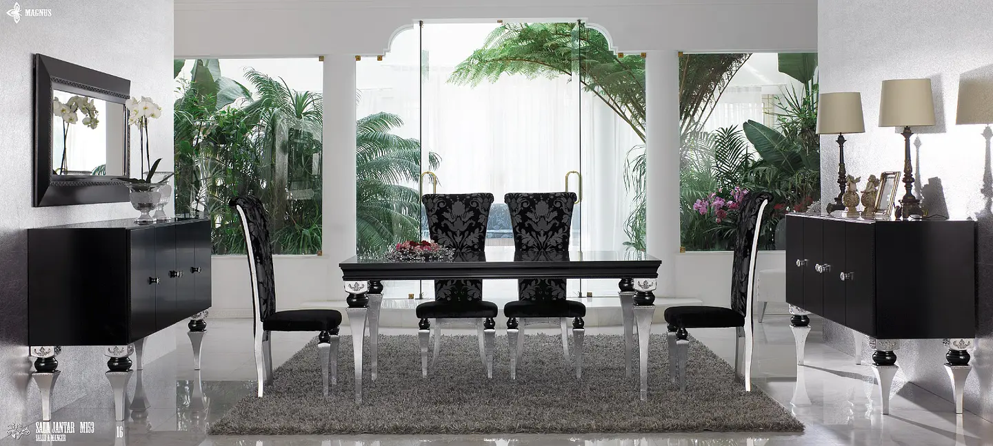 Comedor Negro / Plata M153 1