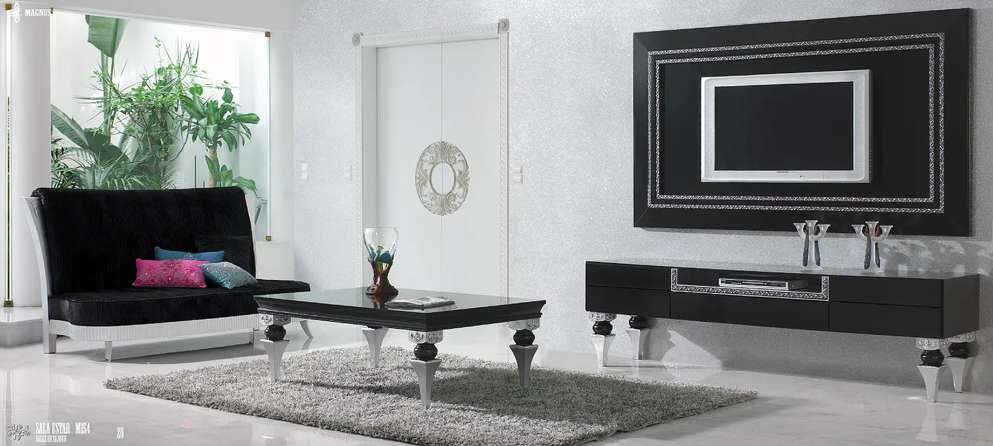 Salon Noir / Argent M154 1