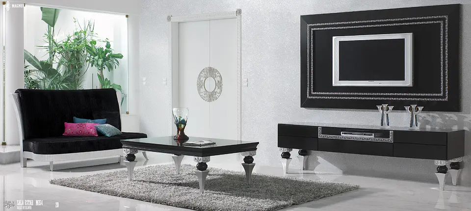 Salon Noir / Argent M154 1