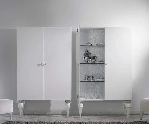 Cristaleira Branca M157