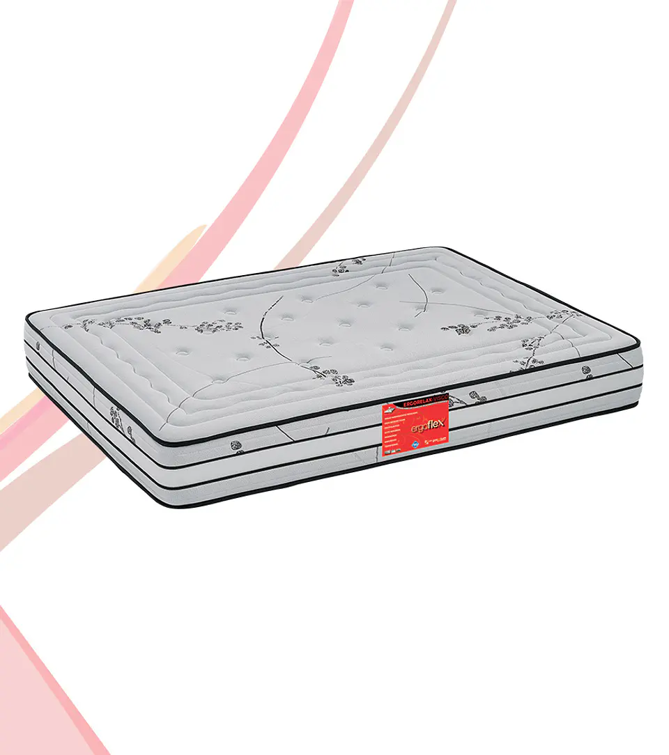 Matelas à ressorts ensachés Ergoflex Ergorelax Visco 1