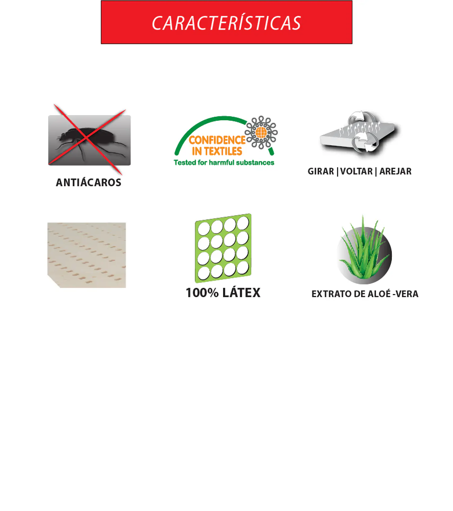 100% Latex Ergoflex Mattress 3