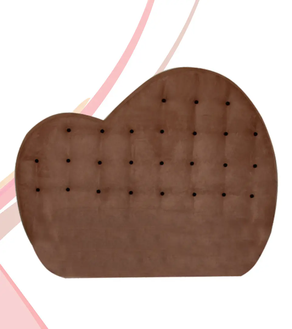 Tête de lit rembourrée Ergoflex Heart 1