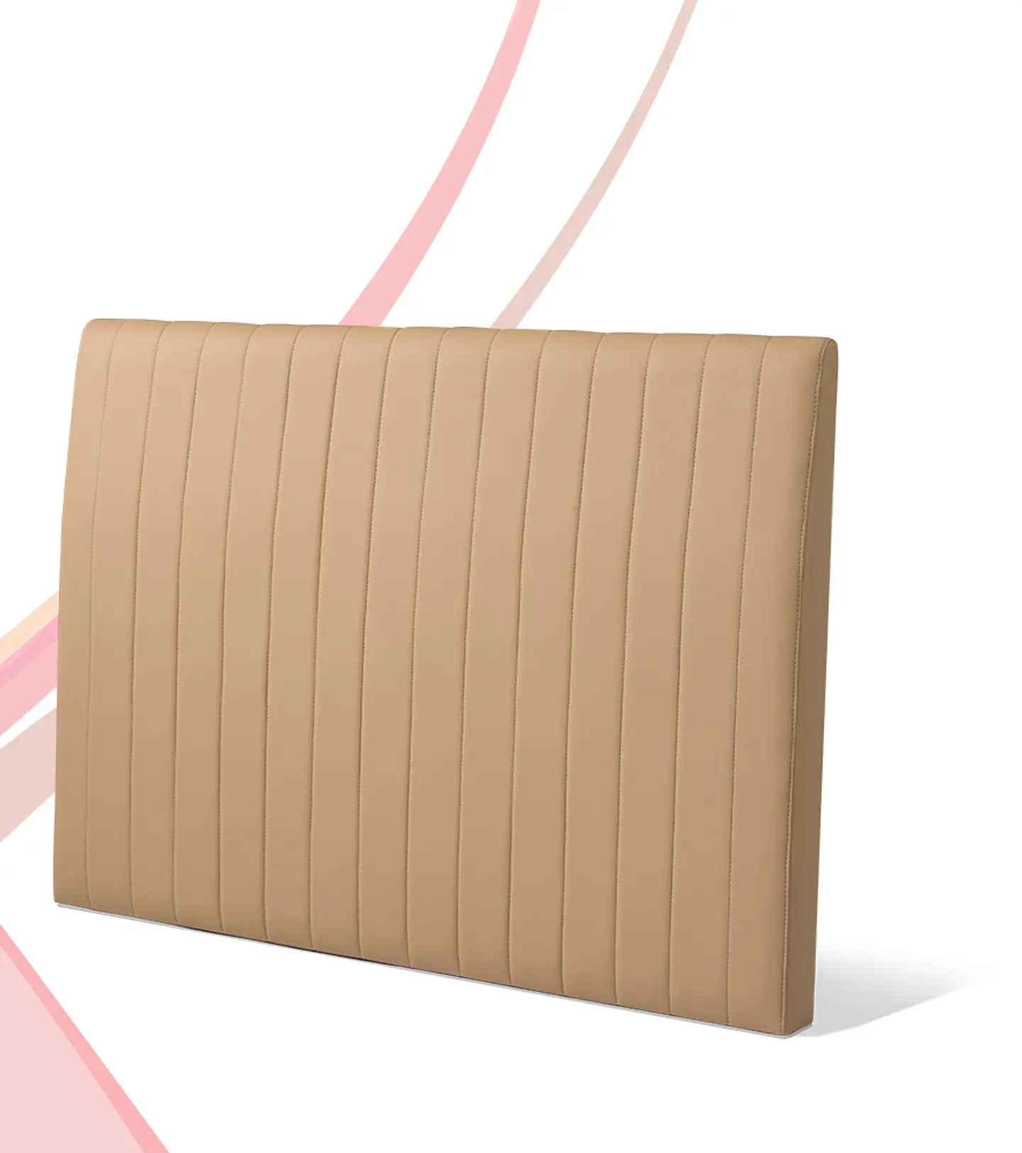 Upholstered Headboard Ergoflex Stripes 1