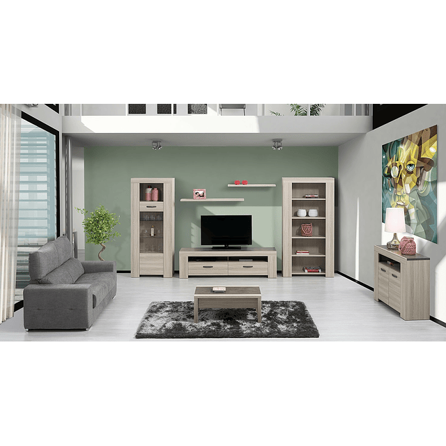 Estoril Oak / Gris Living Room