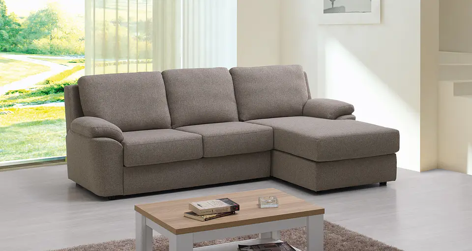 Sofá + Chaise Longue Mistik 1