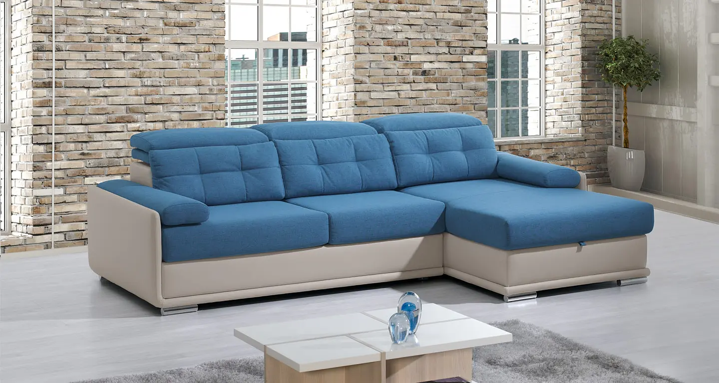 Sofá + Chaise Longue Daytona 1