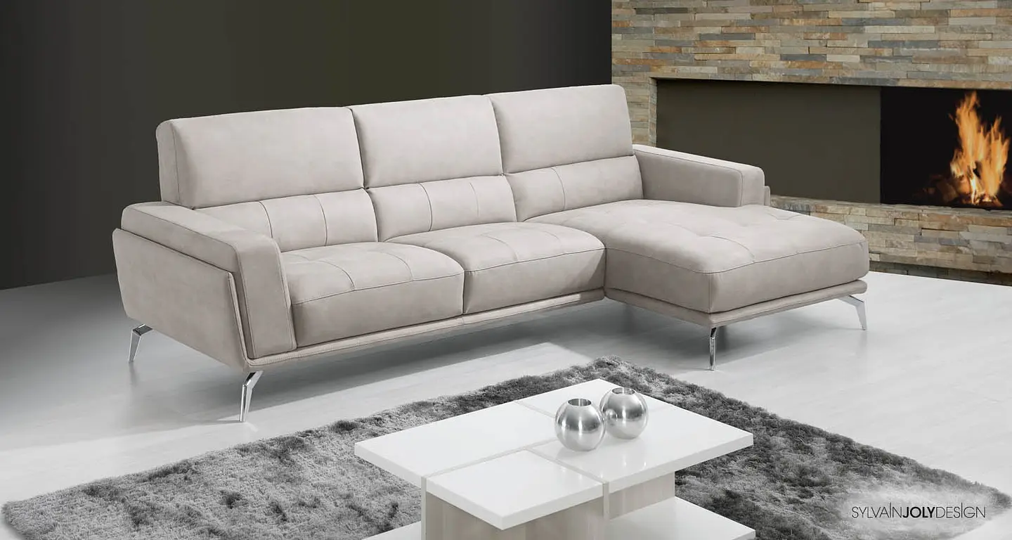 Sofá Megan + Chaise Longue 1