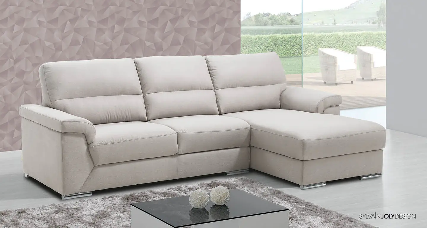 Canapé + Chaise Longue Monika 1