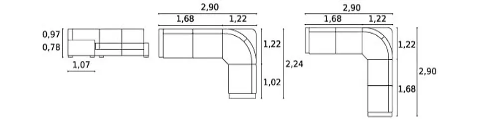 Dennis Corner Sofa 2