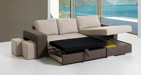 Sofa Bed Calvin Chaise