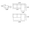 Sofa Bed Riga Chaise