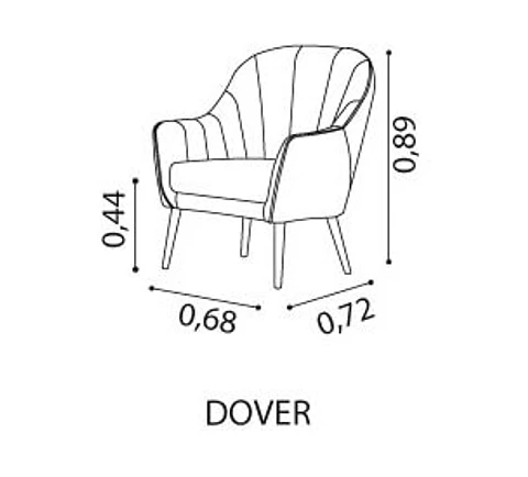Dover armchair
