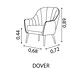 Cadeirão Dover - Thumbnail 2