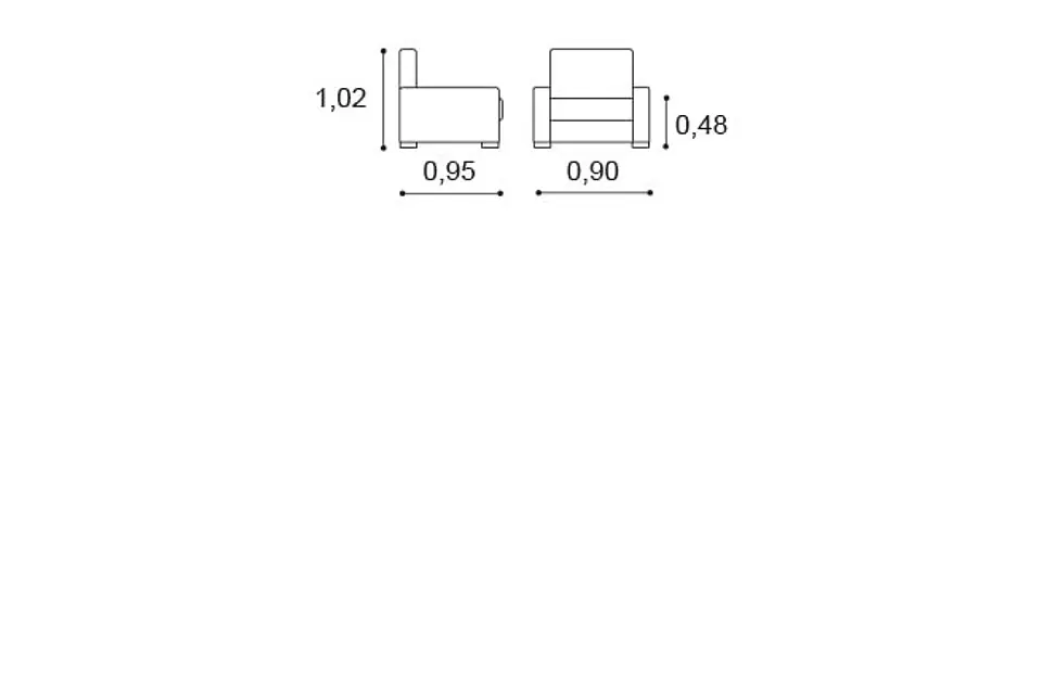 Cadeirão com Mecanismo Sirio 2