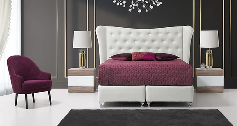 Majestic Upholstered Bed